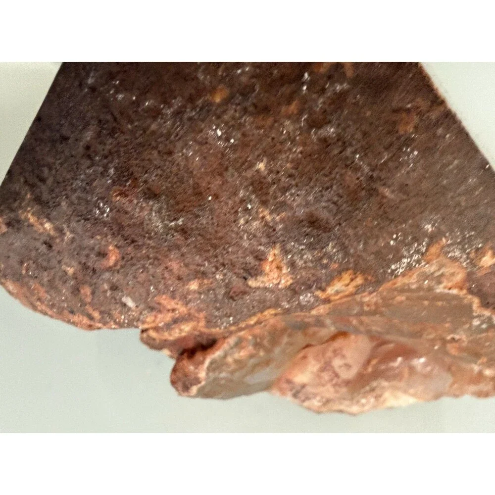 ✿ Natural Banded Agate Quartz Crystal Geode Rough Cut 3.6lb Display Specimen